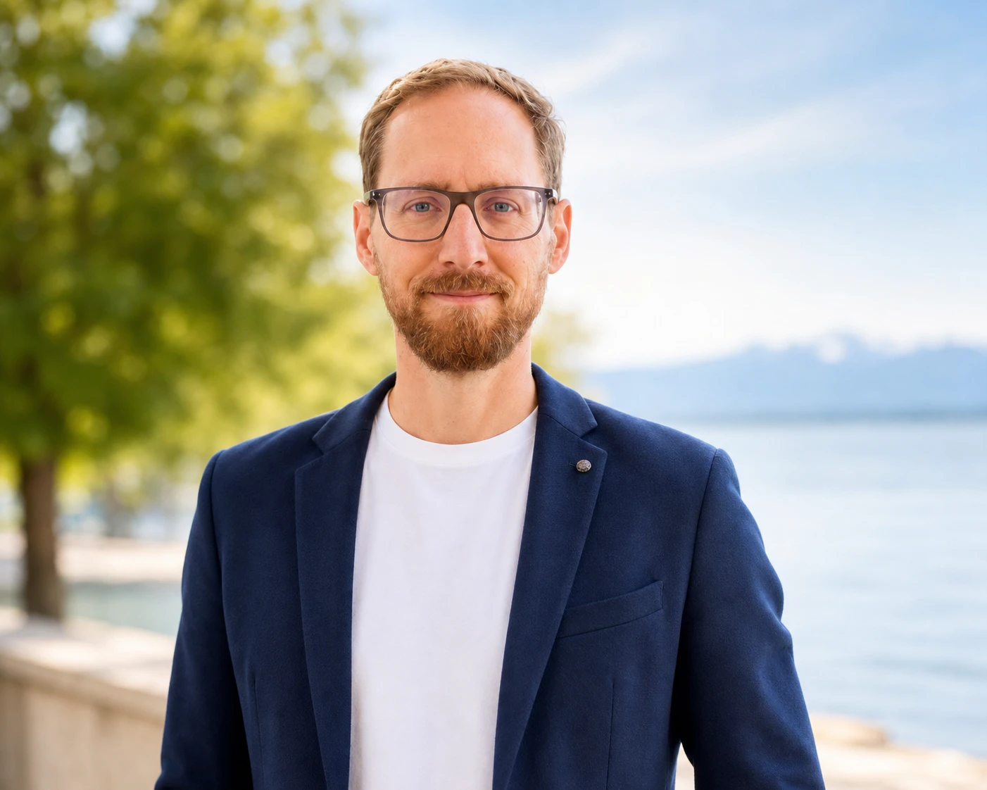 Arne Locher am Bodensee